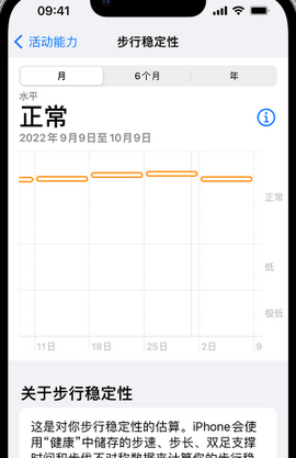 朝阳iPhone手机维修如何在iPhone开启'步行稳定性通知'