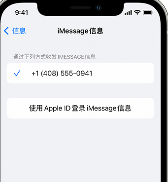 朝阳apple维修iPhone上无法正常发送iMessage信息 