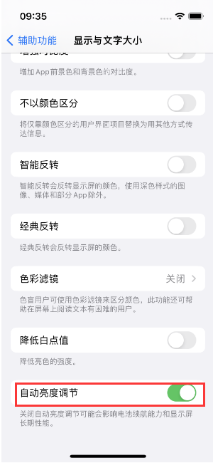 朝阳苹果15维修店分享iPhone 15 Pro系列屏幕亮度 